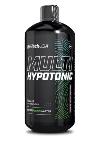 BioTech USA Multi Hypotonic Drink 1:65 1000ml o smaku owoce leśne