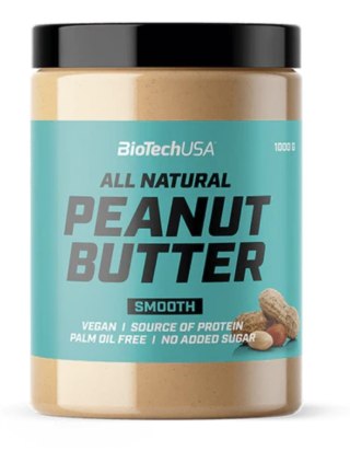 BioTech USA Peanut Butter 1000g smooth