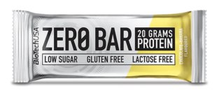 BioTech USA Zero Bar 50g o smaku czekoladowo-banannowym