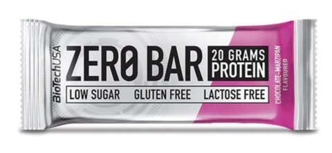 BioTech USA Zero Bar 50g o smaku czekoladowo-marcepanowym