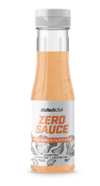 BioTech USA Zero Sauce 350ml Spicy Garlic