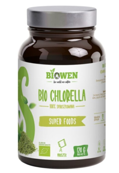 Biowen BIO chlorella proszek 120g