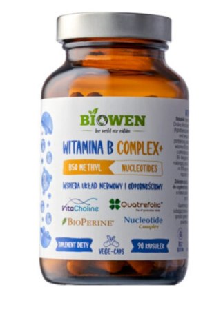 Biowen Witamina B Complex+ 90 kapsułek