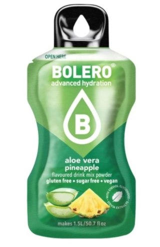 Bolero Instant Drink Sticks Aloe Vera Pineapple 3g