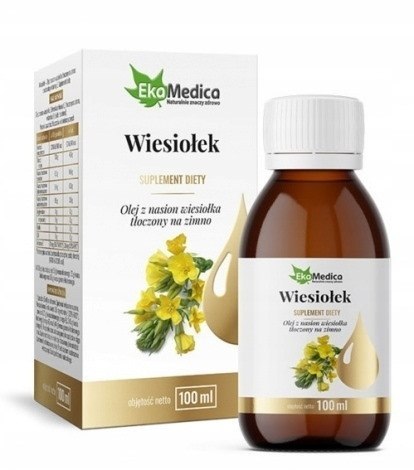 EkaMedica Olej z Wiesiołka z witaminą E 100ml