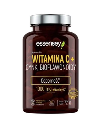 Essensey Witamina C + cynk, bioflawonoidy 90 kapsułek