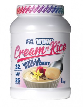 FA Wellness Line Cream of rice 1 kg o smaku waniliowo-malinowym