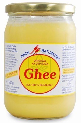 Finck Ayurveda Masło Klarowane GHEE BIO 480 g