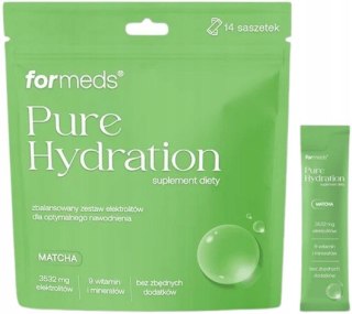 Formeds Pure Hydration elektrolity o smaku matcha 14 saszetek