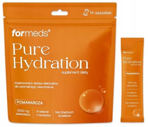 Formeds Pure Hydration elektrolity o smaku pomarańczowym 14 saszetek