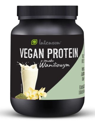 Intenson Vegan Protein 600g o smaku waniliowym