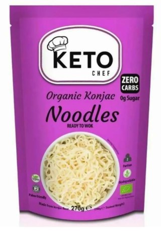 Keto Chef Makaron Konjac Wok Bezglutenowy BIO 270 g