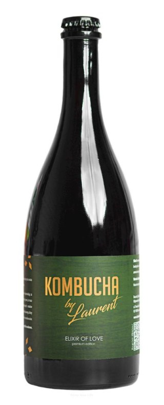 Kombucha By Laurent Kombucha Fermentowana Na Buku O Smaku Czekoladowym BIO 750 ml