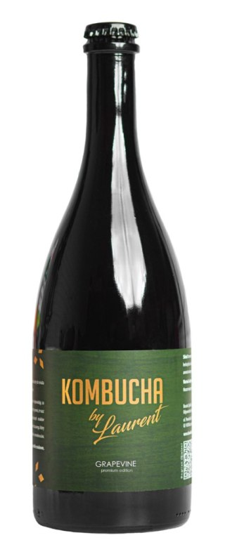 Kombucha By Laurent Kombucha Fermentowana Na Buku O Smaku Winogron BIO 750 ml