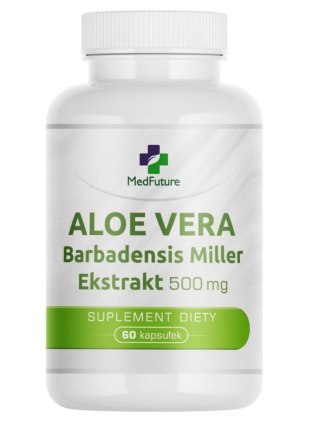 MedFuture Aloe Vera ekstrakt 500mg 60 kapsułek