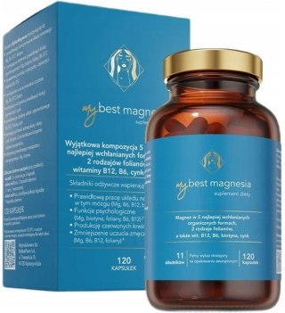 MyBestPharm MyBestMagnesia 120 kapsułek