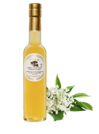 Nasza Tłocznia Syrop z kwiatów czarnego bzu 250ml