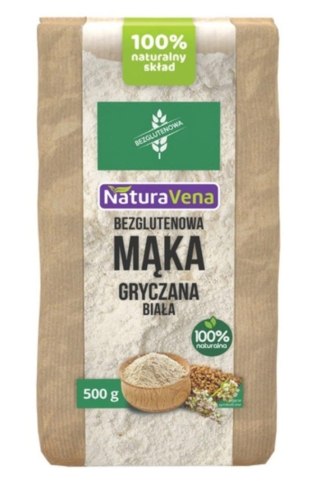 Naturavena Mąka gryczana Biała Bezglutenowa 500 g