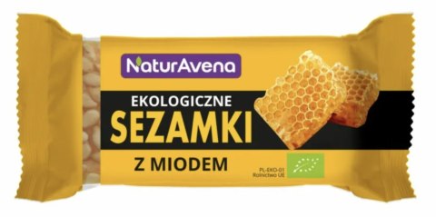 Naturavena Sezamki Z Miodem BIO 27 g