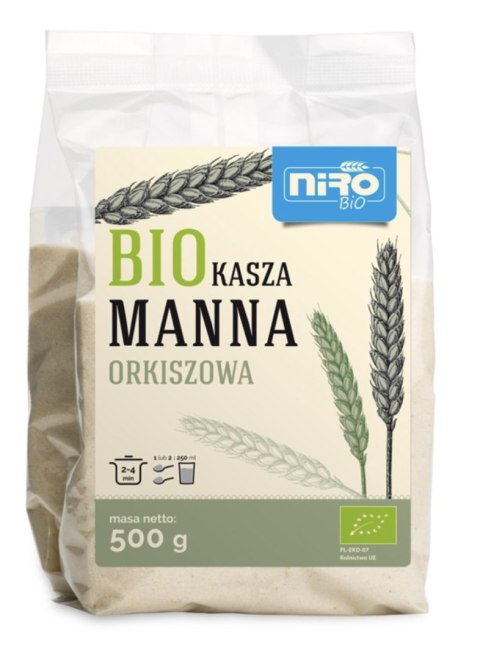 Niro Kasza Manna Orkiszowa BIO 500 g