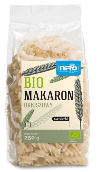 Niro Makaron Orkiszowy Świderki BIO 250 g