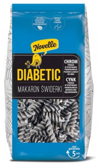 Novelle Makaron Z Soczewicą Czarną Dla Diabetyków Świderki 250 g