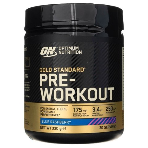 Optimum Nutrition Gold Standard Pre-Workout Blue Raspberry 330 g