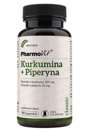 Pharmovit Kurkumina + piperyna 90 kapsułek