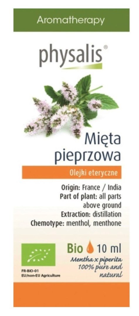 Physalis Olejek Eteryczny Mięta Pieprzowa BIO 10 ml