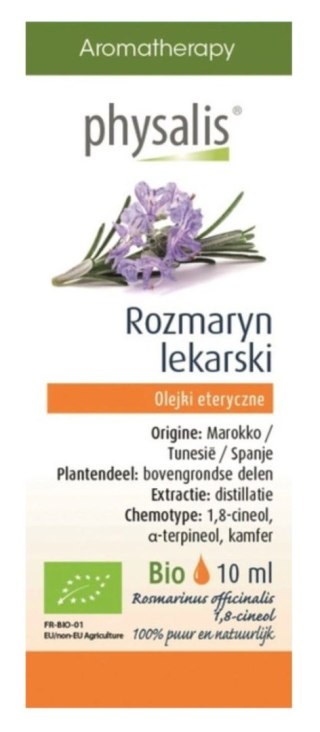 Physalis Olejek Eteryczny Rozmaryn Lekarski BIO 10 ml