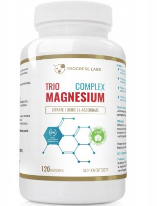 Progress Labs Trio Magnesium Complex 120 kapsułek