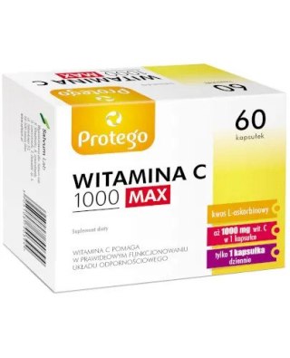 Protego Witamina C 1000 MAX 60 kapsułek