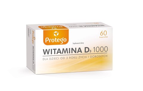 Protego Witamina D 1000 60 kapsułek