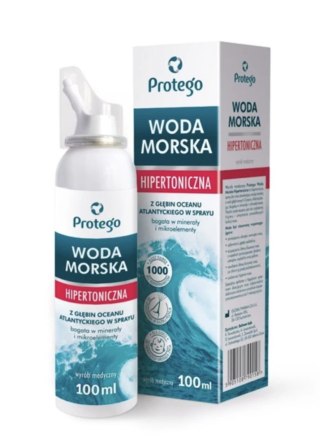 Protego Woda Morska Hipertoniczna BOV 100 ml spray do nosa