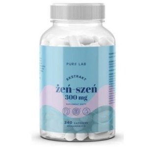 Pure Lab Ekstrakt z żeń-szenia 300 mg 240 kapsułek