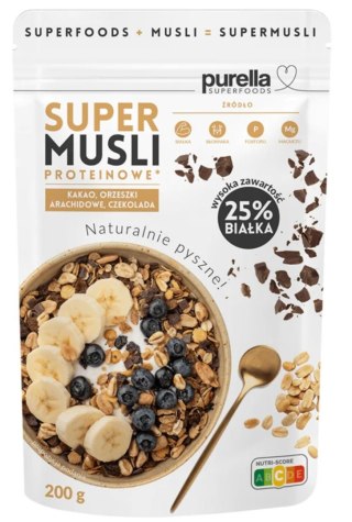 Purella Superfoods SuperMusli Proteinowe 200 g