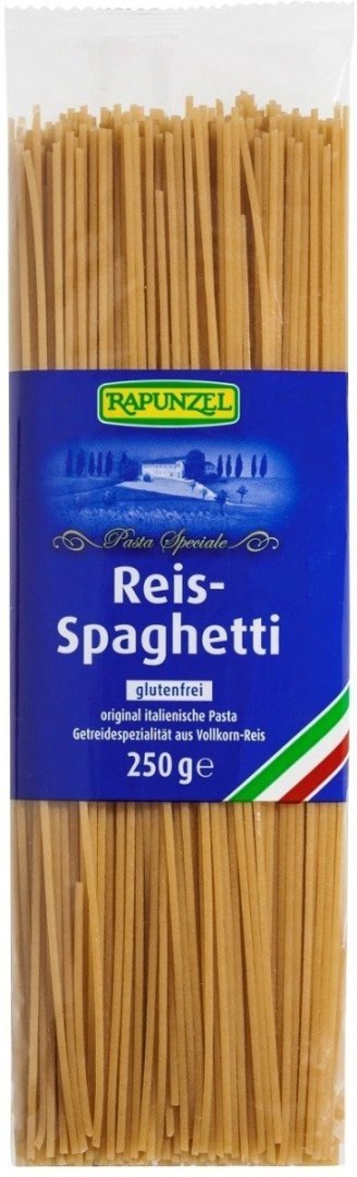 Rapunzel Makaron Ryżowy Razowy Spaghetti Bezglutenowy BIO 250 g