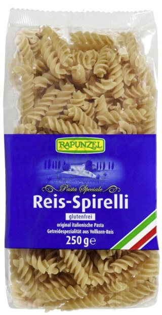 Rapunzel Makaron Ryżowy Razowy Świderki Bezglutenowy BIO 250 g