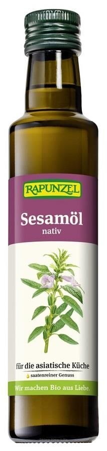 Rapunzel Olej Sezamowy Tłoczony Na Zimno BIO 250 ml