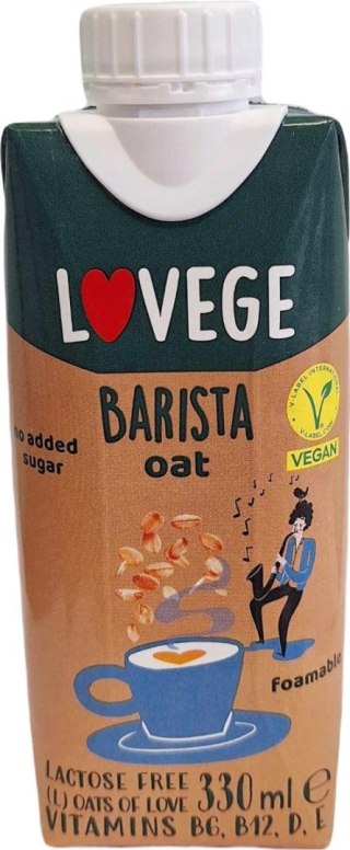 Sante Napój Lovege Owsiany Dla Baristów Bez Cukru 0,33l