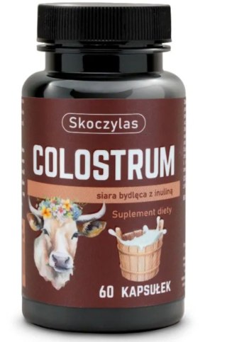 Skoczylas Colostrum siara bydlęca z inuliną 60 kapsułek