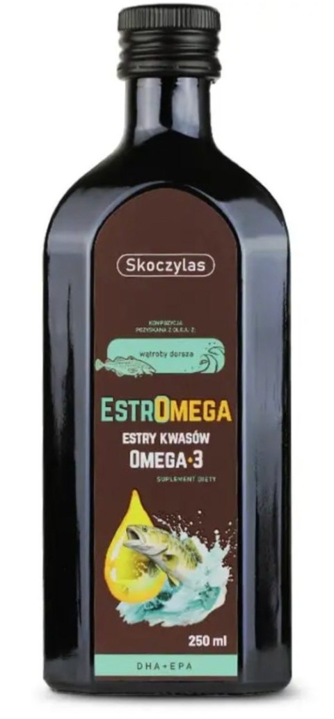 Skoczylas Estromega rybie kwasy omega 3 DHA+EPA 250 ml