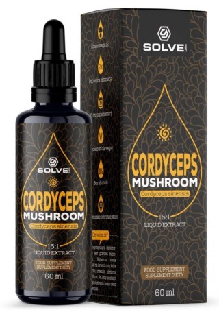 SolveLabs Cordyceps (Cordyceps sinensis) w kroplach 60 ml