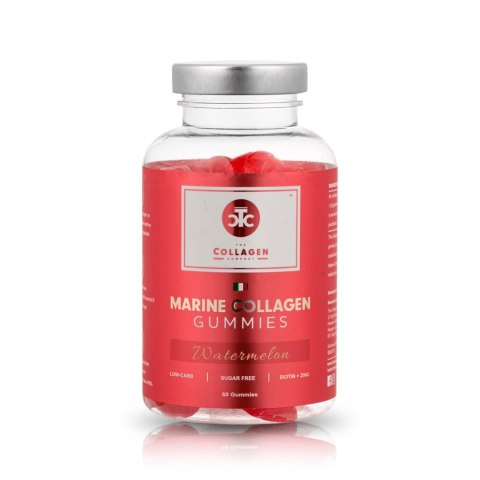 The Collagen Company Kolagen morski 60 żelek o smaku arbuzowym