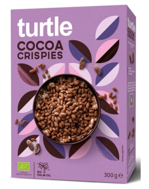 Turtle Chrupki Ryżowe Kakaowe BIO 300 g