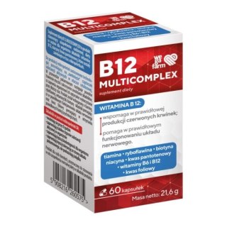 WegaFarm B12 Multicomplex 60 kapsułek