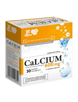 WegaFarm Calcium 600 30 tabletek