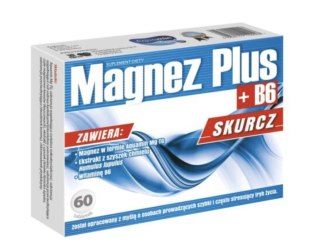 WegaFarm Magnez Plus B6 Skurcz 60 tabletek