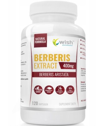 Wish Berberis Extract 5:1 400mg 120 kapsułek