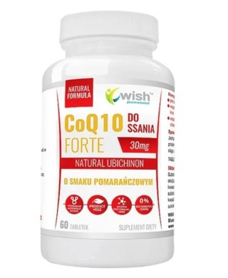 Wish Coenzyme Q10 Forte do ssania 60 tabletek